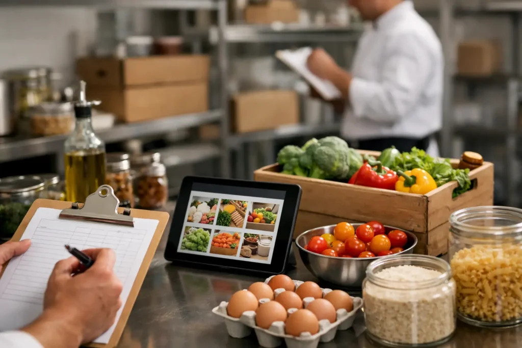 Controle de estoque para restaurante sem erro